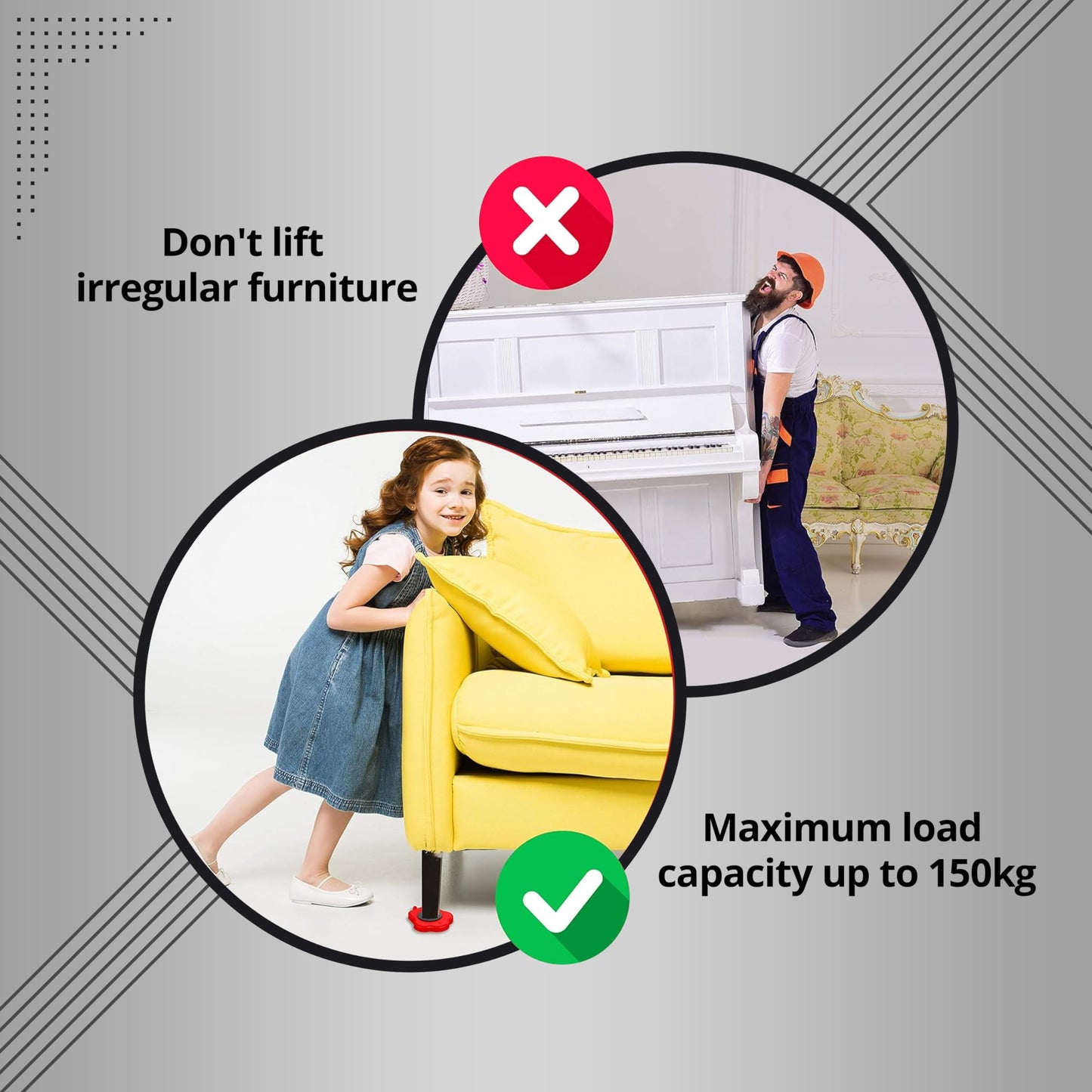 Furniture Lifter Mover Tool Set